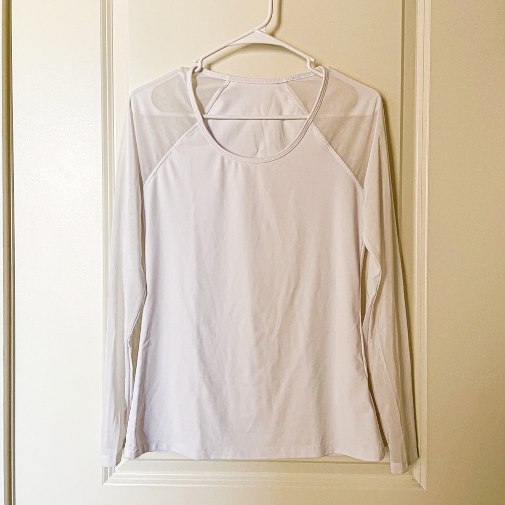 White Fabletics Top